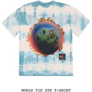 Travis Scott The Scotts World Tie Dye Shirt NEW